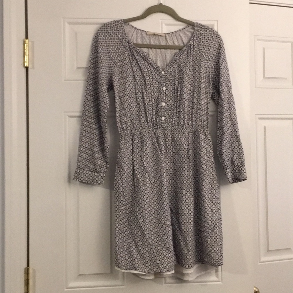 Blue Patterned Dress